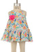 #525SS- Summer Shine floral tiered dress with diaper cover